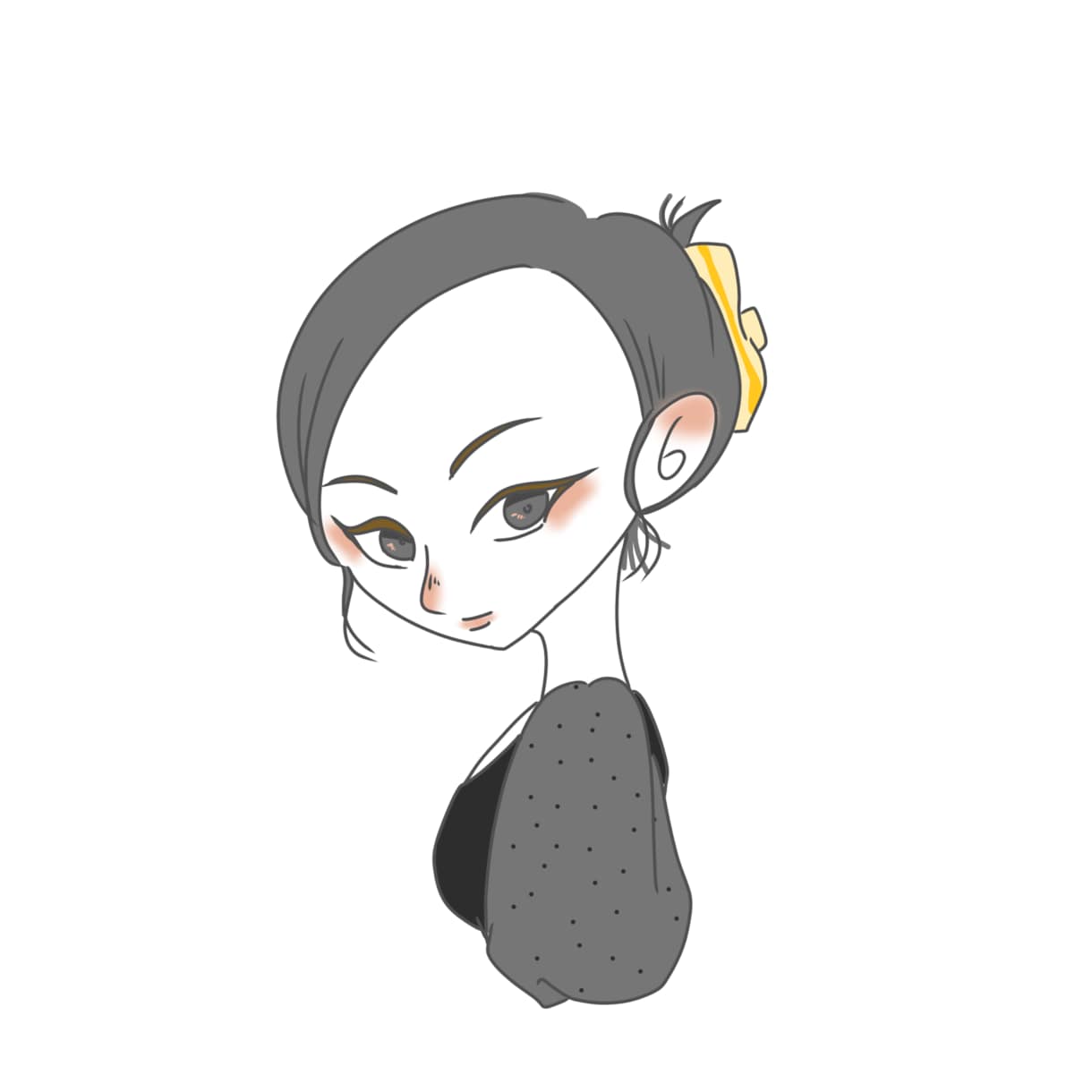 可愛らしい雰囲気のデジタル似顔絵描きます たったひとつのもの作りをお助けします！ イメージ5