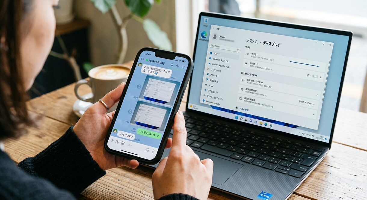 チャット完結でPC初期設定レクチャーします 預けるのは不安。一度自分の手で初期設定したい方 イメージ1