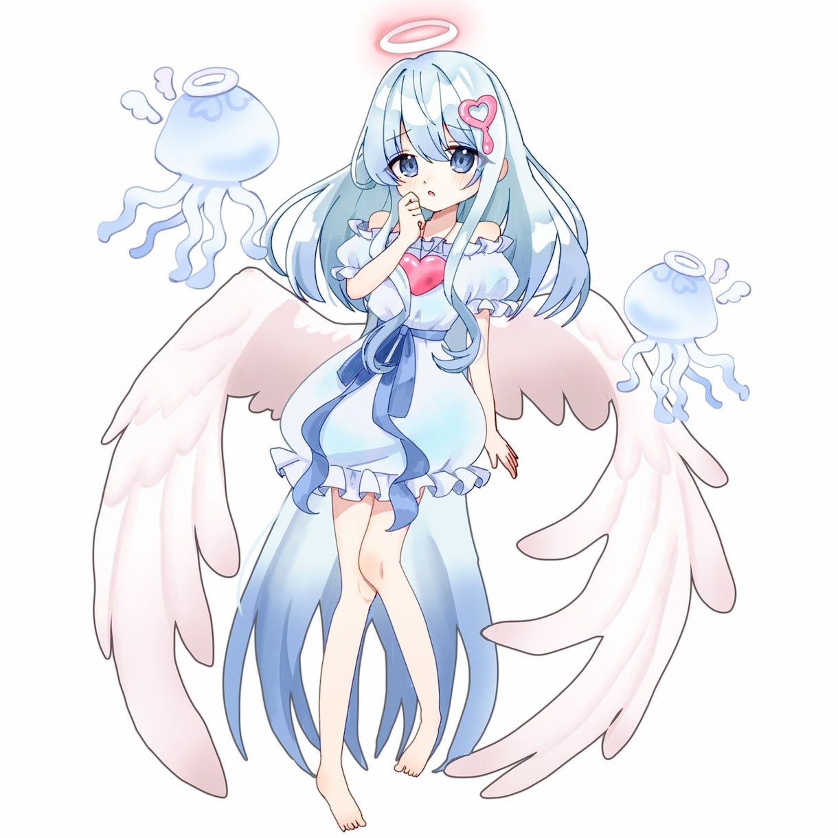 オリジナルキャラクターの一枚絵イラストを制作します あなたの活動のお手伝いをさせていただきます！ イメージ1