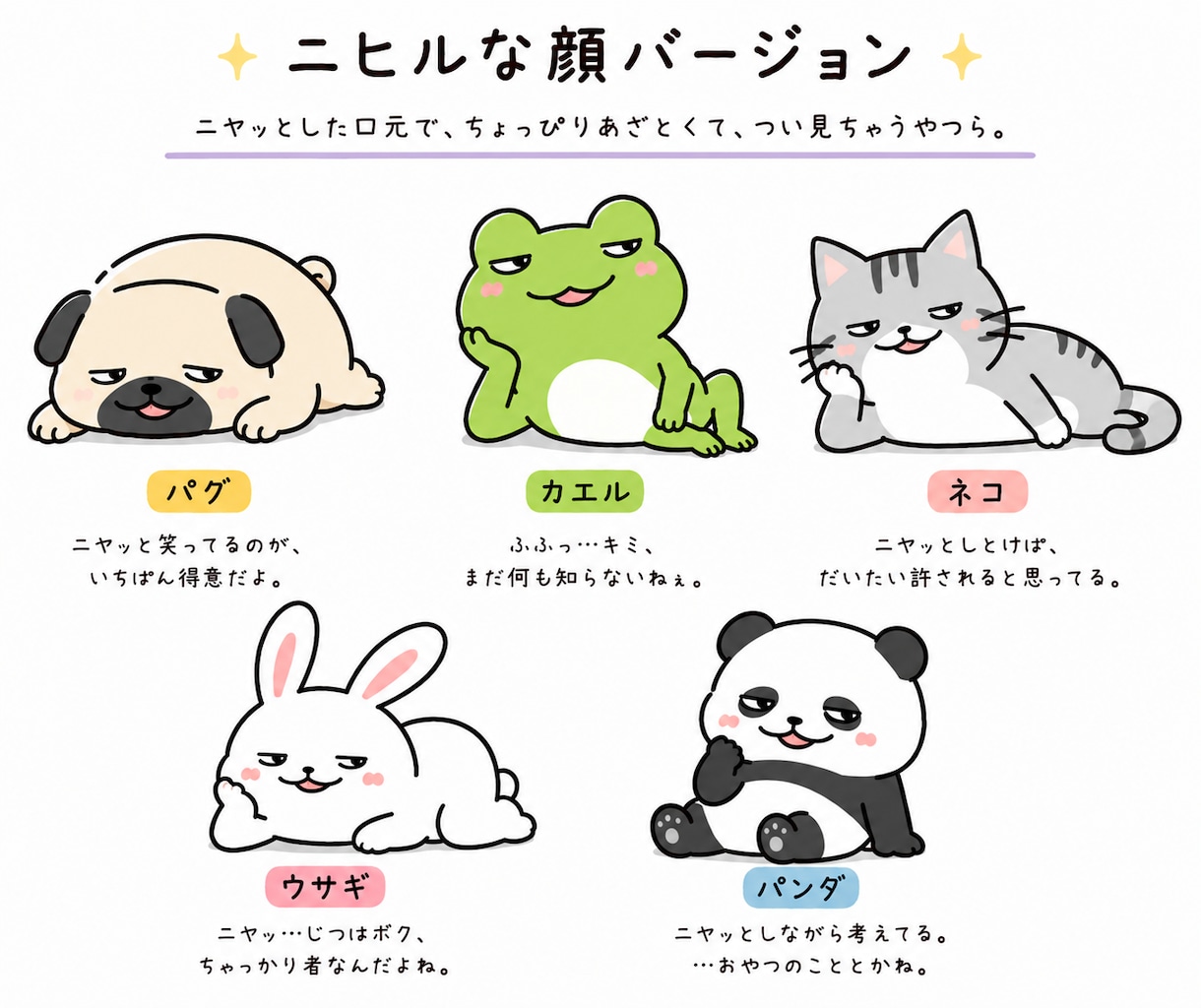 商用可！“好き”をゆるかわキャラクターにします かわいい！を一緒に作りましょう♪ イメージ5
