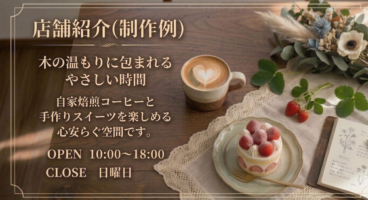 おしゃれなInstagram画像作ります 思わず足を運びたくなる投稿作りをお手伝いします イメージ4