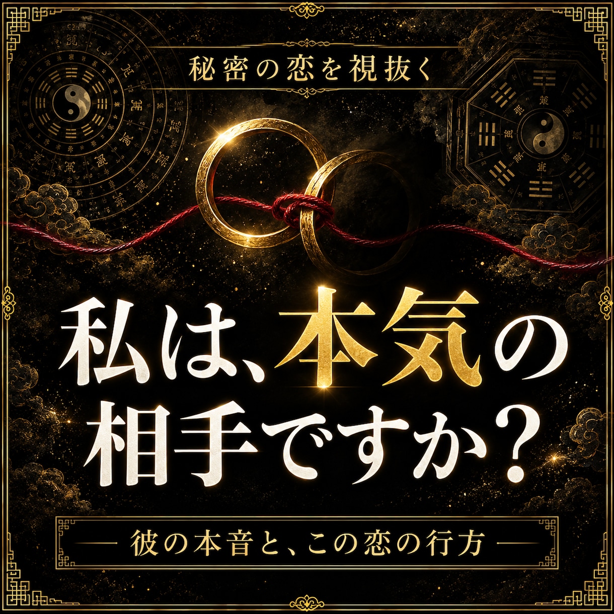 複雑な恋愛・秘密の恋｜恋の行方と時期を霊視します 誰にも相談できないその恋の、本当の行方と彼の本音を視ます イメージ1