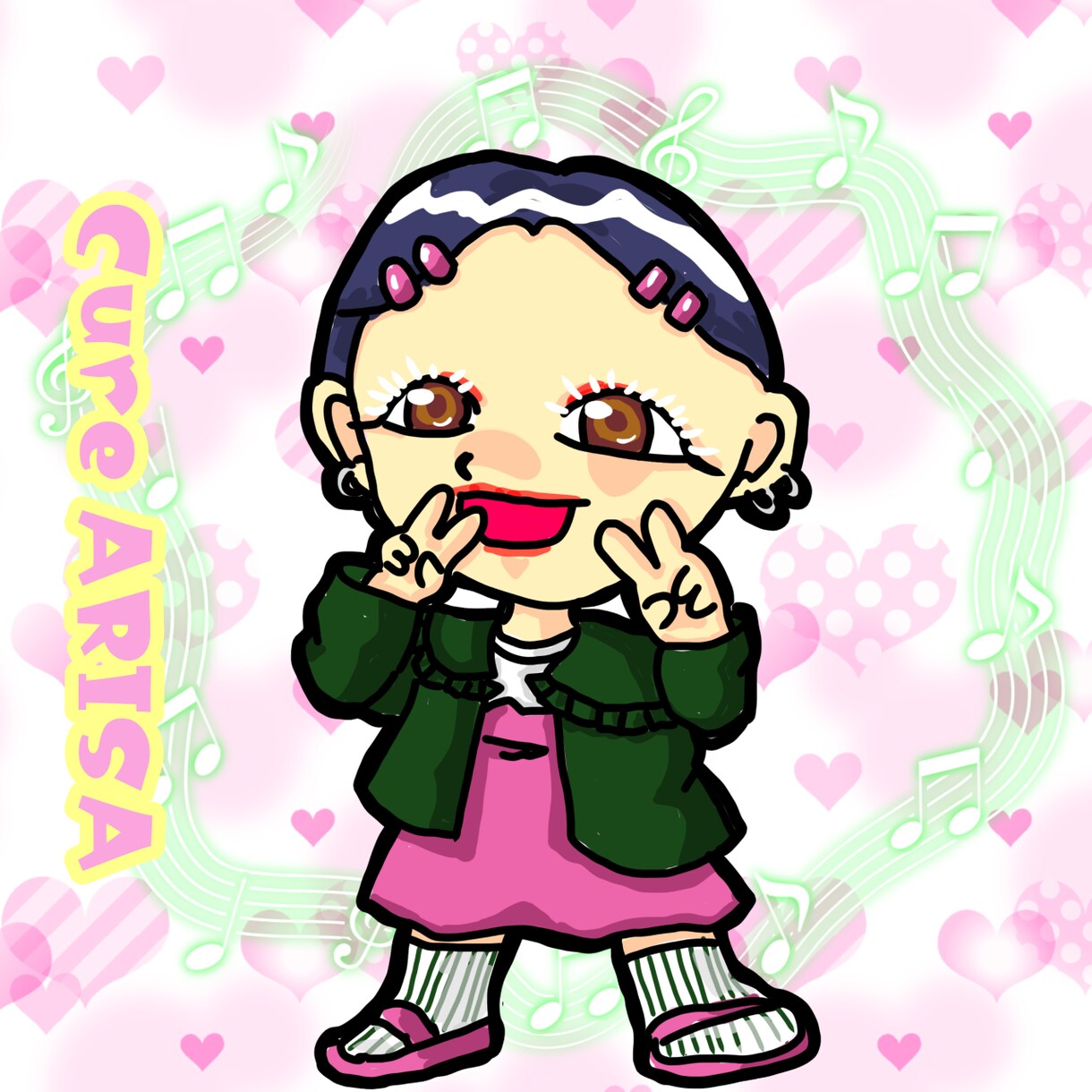 似顔絵描きます あなたの似顔絵をデフォルメで可愛く描きます！ イメージ8