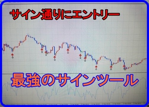 バイナリー逆張り高性能サインツール販売します サイン矢印がでたら次足でエントリー