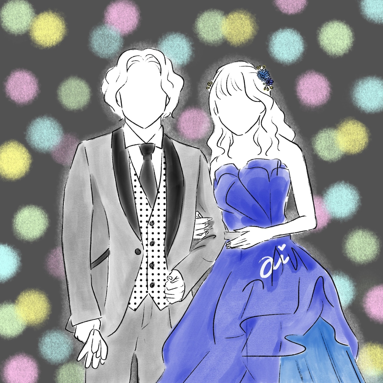 ゆるかわ線画アイコン作成します ゆるくてかわいい♡シンプルな線画アイコンを作成します♫ イメージ4