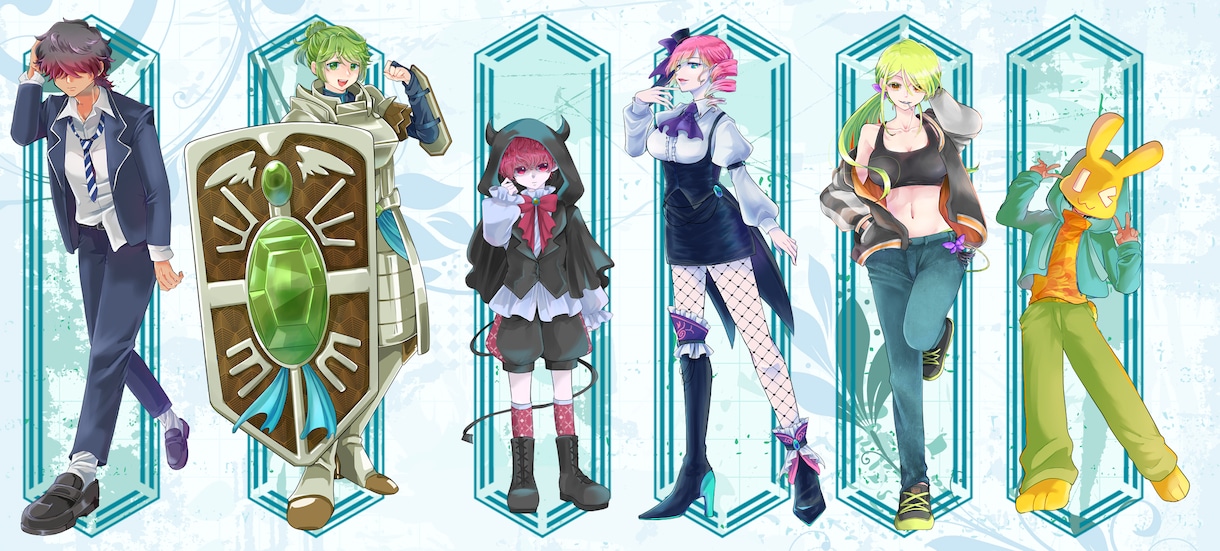 愛着の湧く立ち絵描きます 色んな絵柄のオリジナルキャラが欲しい人へ！ イメージ6