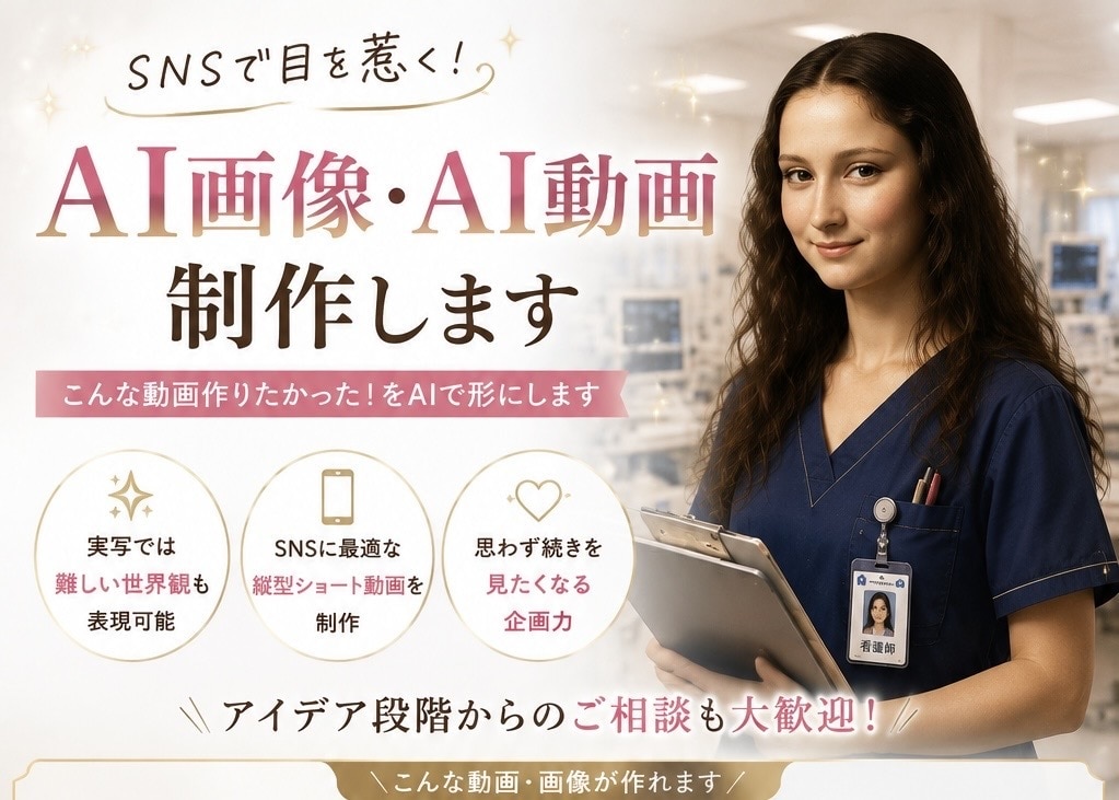 SNSで目を惹くAI画像・AI動画を制作します AIで想いを形にします！｜リール・TikTok・PRにも対応 イメージ1