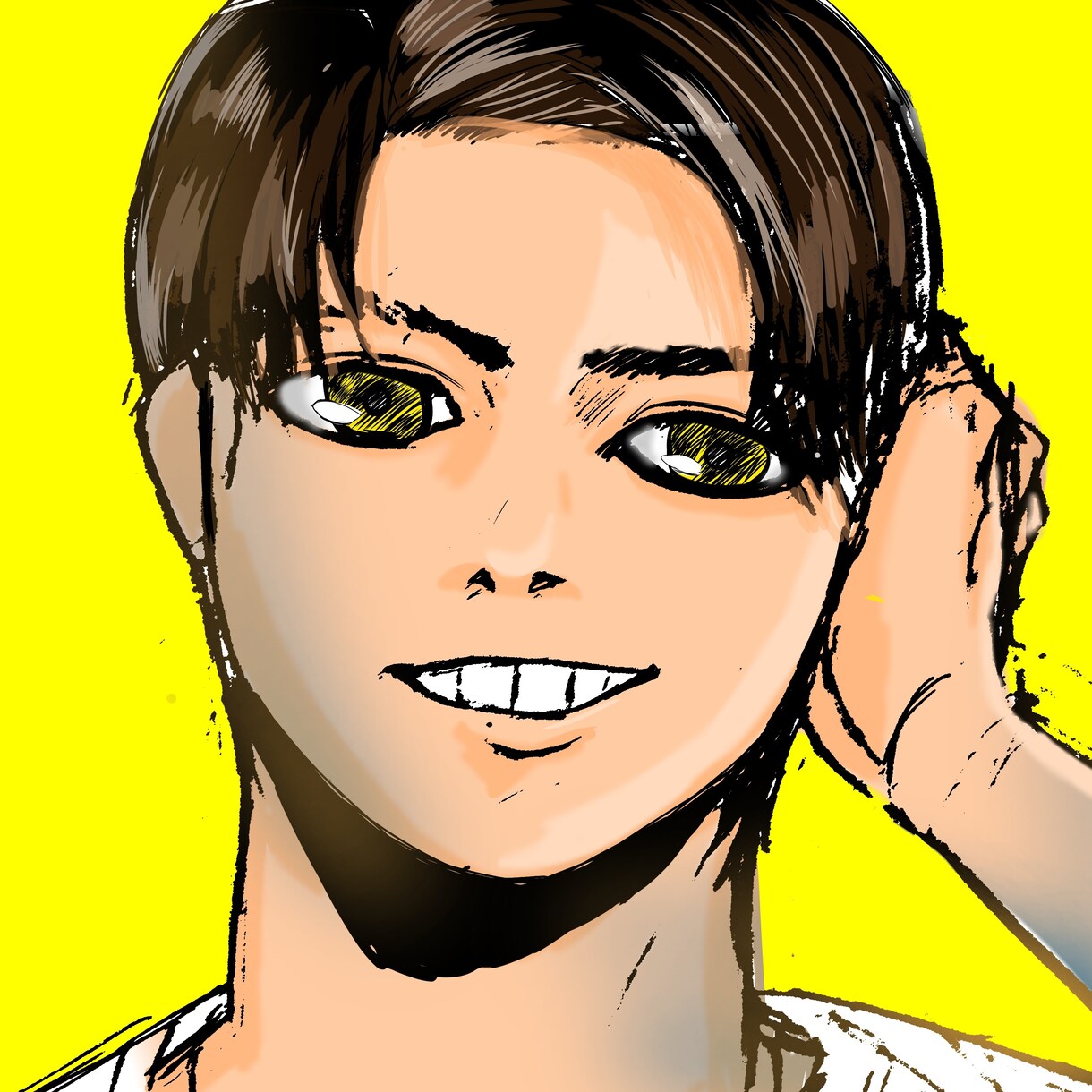 スマホやiPadで絵を描いてます SNSのアイコンをかっこいいorかわいいキャラにしませんか？ イメージ4