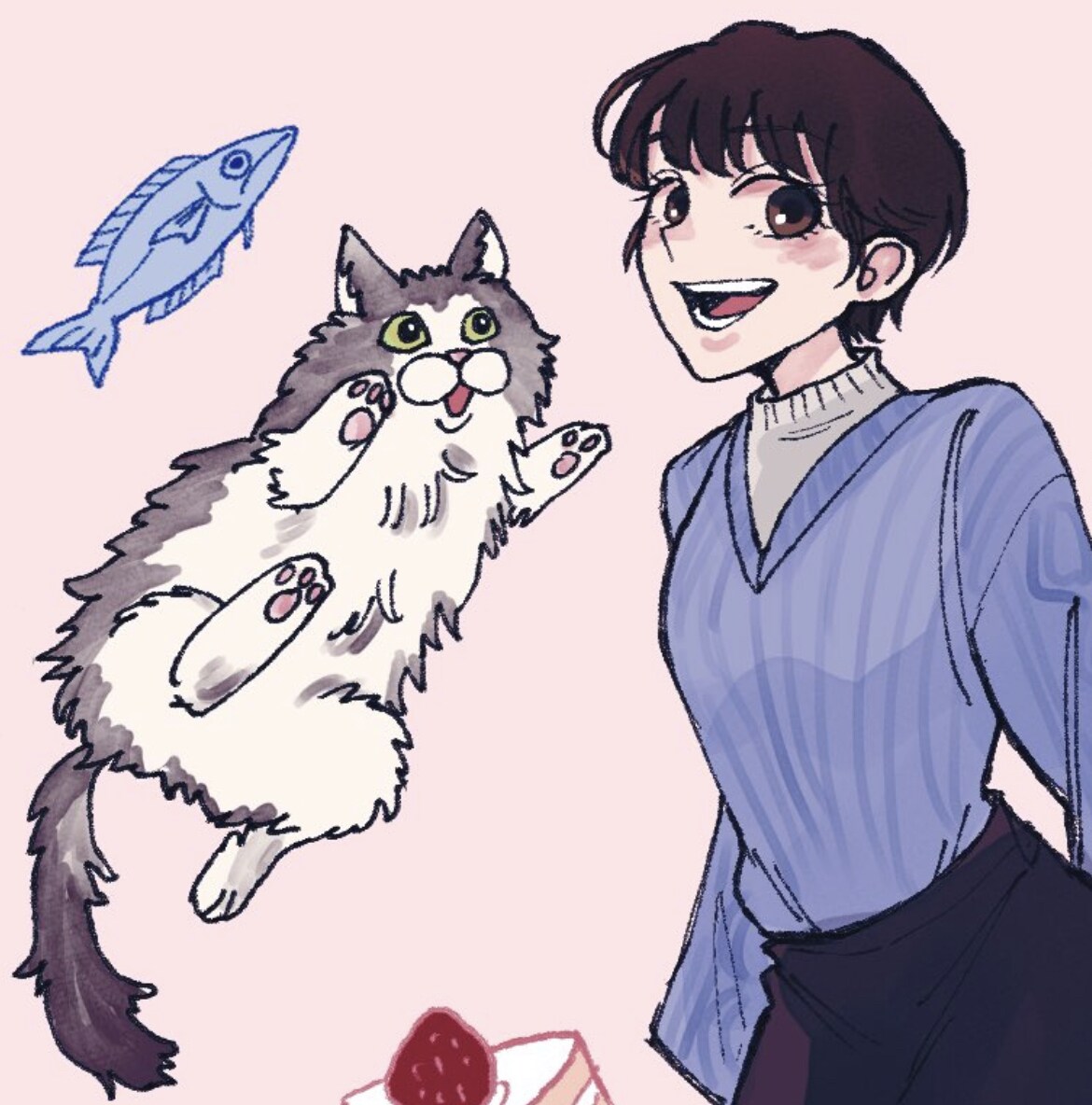 商用OK！目をひくイラストお描きします アイコン・ブログ・プレゼント用などお気軽にご相談ください！ イメージ1