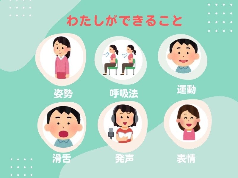 接客業の方向け滑舌トレーニングします 売上アップ！お客様が増える！すてきな笑顔と声のトレーニング イメージ3