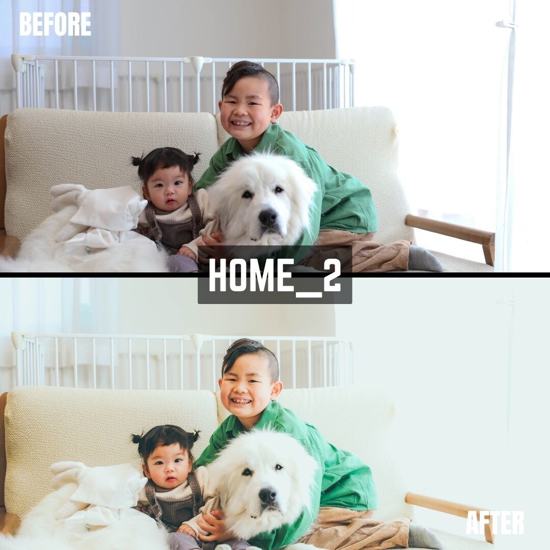 HOME｜Lightroomプリセット販売します スマホで撮影した写真、ワンタッチで大変身 イメージ4