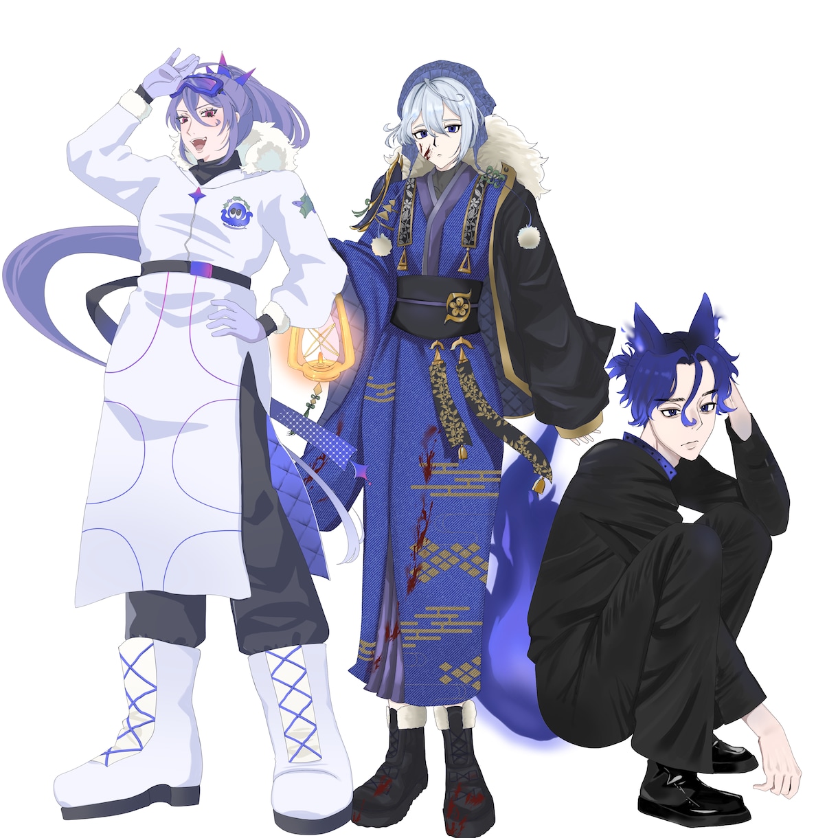 全身立ち絵描きます ┊︎TRPG立ち絵┊︎IRIAM┊︎など イメージ2