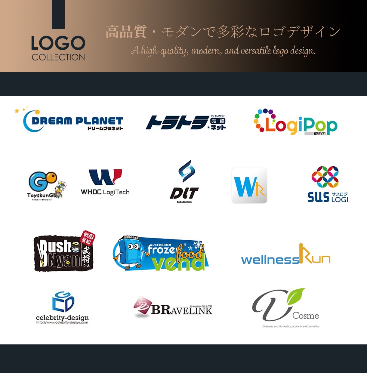 企業・店舗・個人事業のロゴデザイン作成いたします ビジュアルで心を動かす、力強いロゴ。 イメージ2