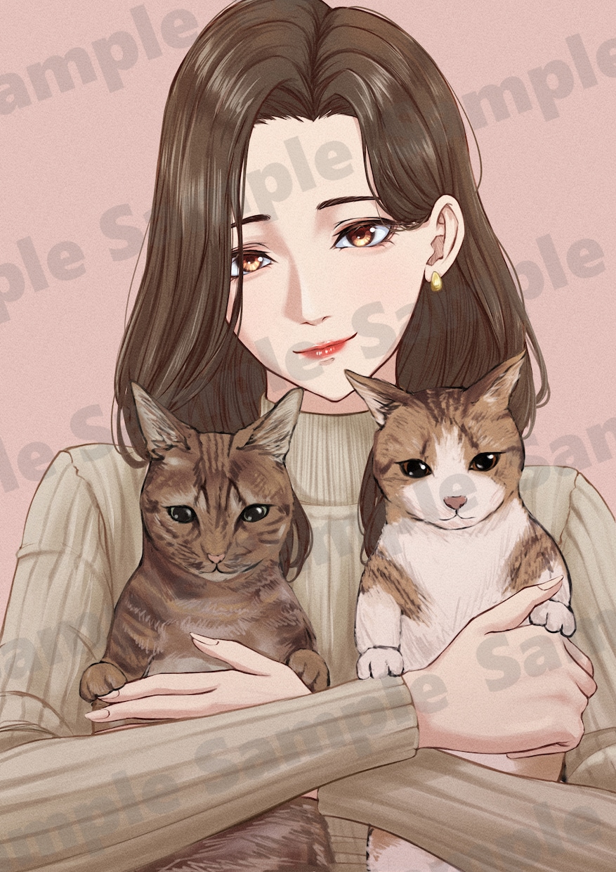 存在感のあるイラストをお描きします アイコン・YouTube・壁紙＊お気軽にご相談ください！ イメージ6