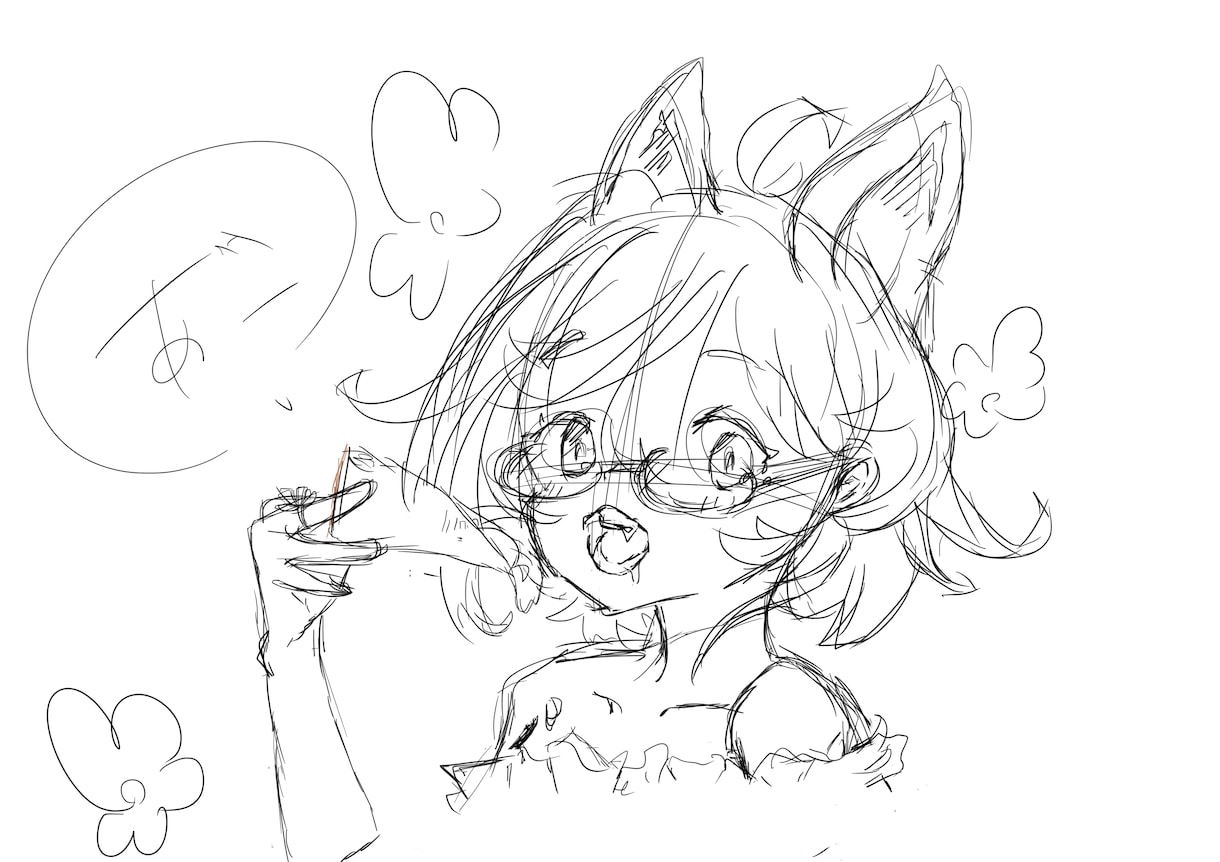 イラスト描きます 適当に何か描いてもらいたい人！！！ イメージ5