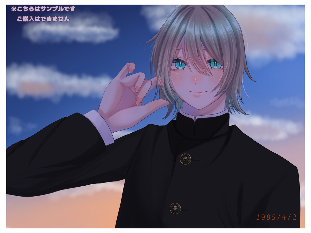 一枚絵、SNSアイコン、立ち絵等制作致します 透明感のある厚塗りイラストを描きます。 イメージ4
