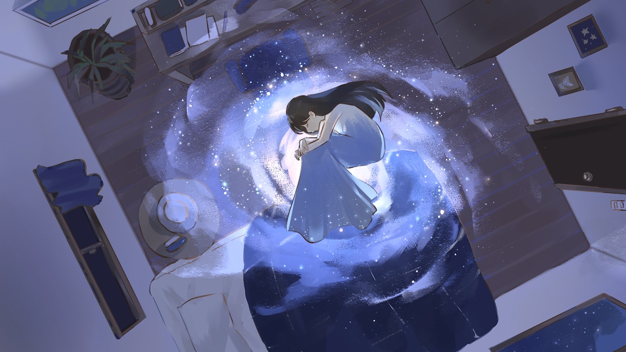 厚塗りでMVイラスト描きます 爽やか・幻想的・可愛いイラスト制作 イメージ8