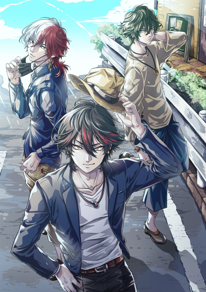 キャラクターイラスト制作賜ります web小説等、表紙や一枚絵などお気軽にどうぞ イメージ1