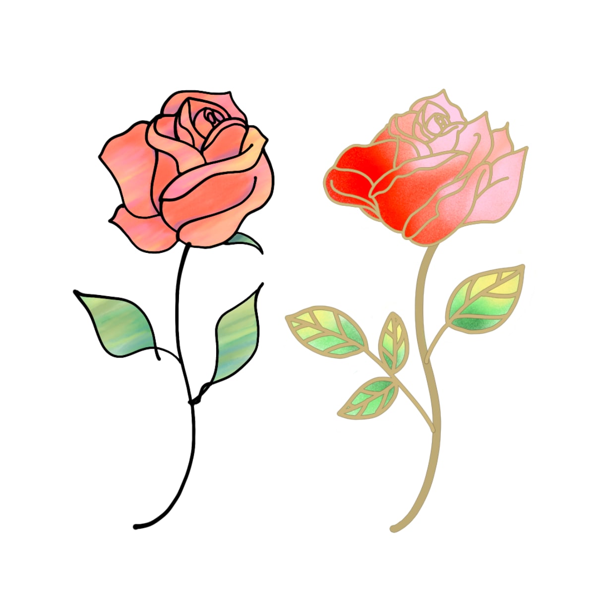 お花や葉っぱ、植物のイラスト優しいタッチで描きます ナチュラル〜リアルタッチのテイストでお花や植物をお描きします イメージ9