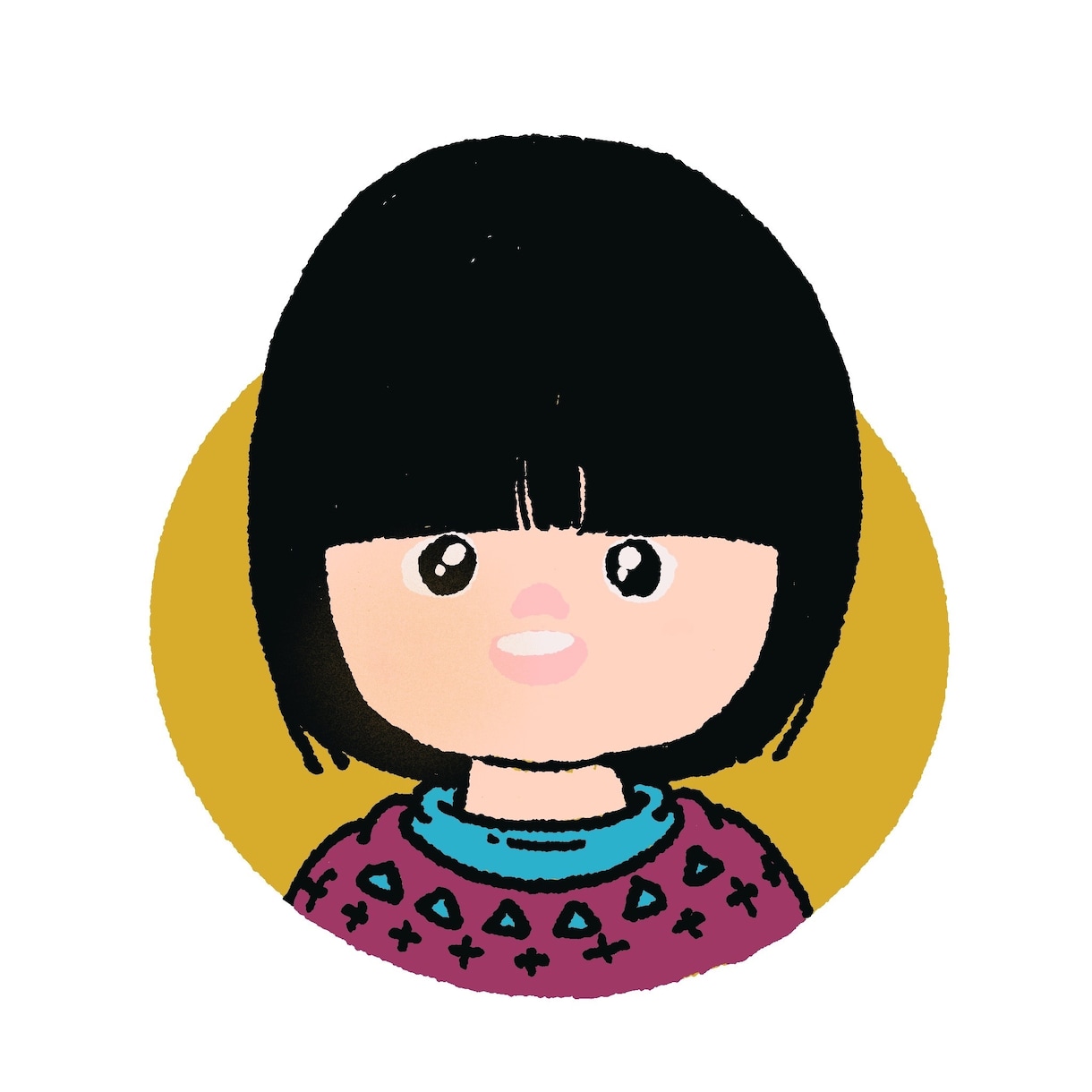 ほっこりかわいい似顔絵アイコン作成します SNSアイコンはもちろん！プロフィール、名刺、プレゼントに♪ イメージ5