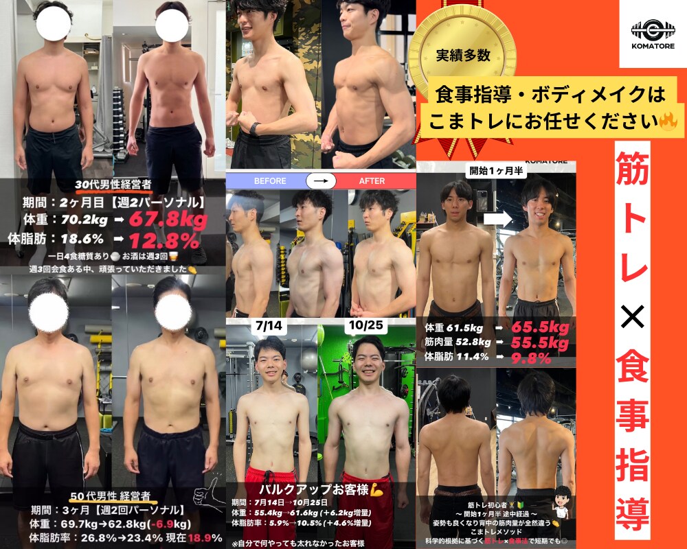 元RIZAP指導責任者が毎日食事サポートします 【5kg以上痩せたい方を毎日徹底サポート】 イメージ4