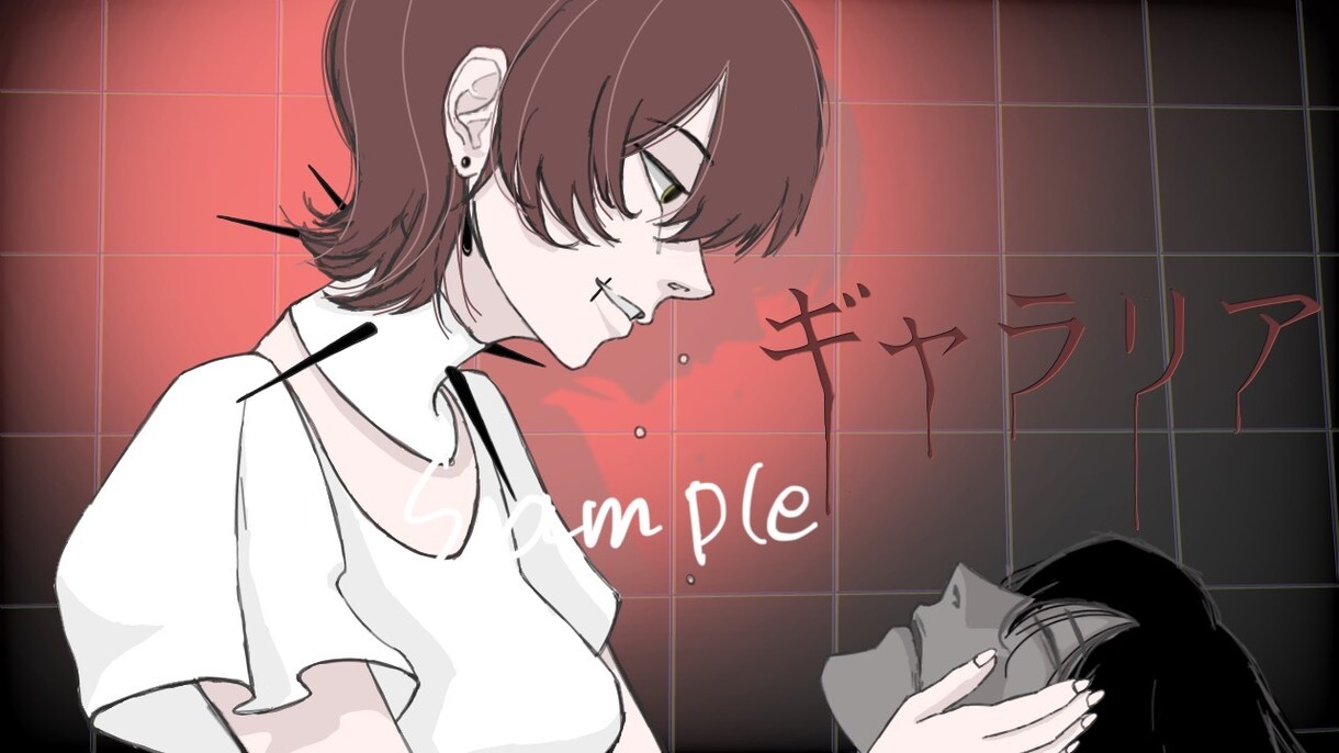 歌ってみた動画のサムネを作成をします 歌ってみた等、歌い手活動のお手伝いいたします！ イメージ7