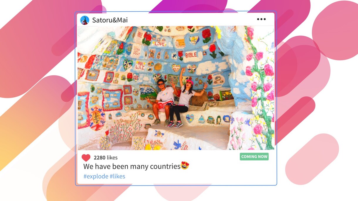 結婚式のインスタ風オープニングムービーを製作します 結婚式の始まりを盛り上げる！インスタ風のオープニングムービー イメージ7