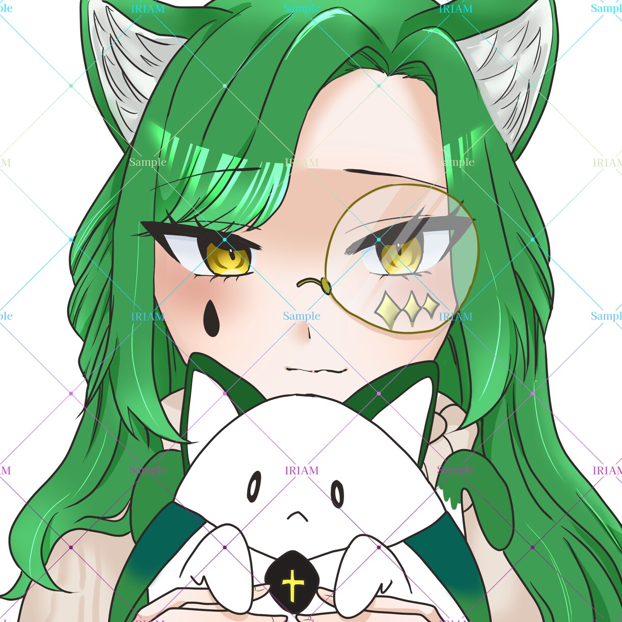 背景白、透過アリ！商用利用可能なイラストを描きます アイコンやサムネに最適！透過もあるので様々な用途に◎ イメージ5