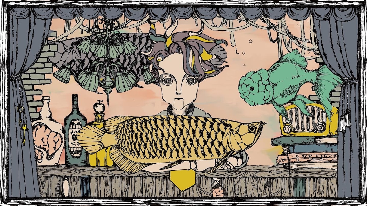 ジャケット、挿絵などの一枚絵のイラストを制作します 個性のある幅広く利用できるオリジナルイラストが必要な方へ イメージ5