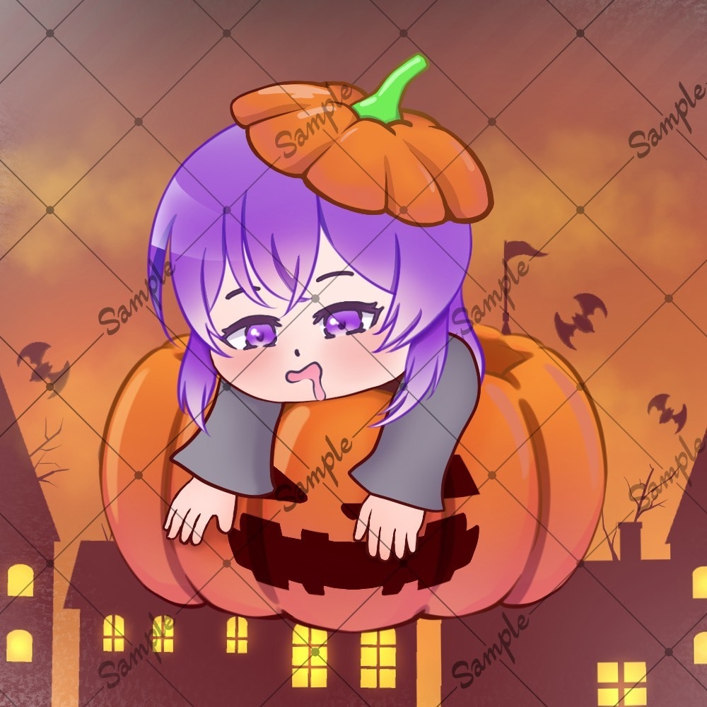 ハロウィン×量産イラストお描きします オリジナルキャラクターを最短3日で制作！ イメージ6