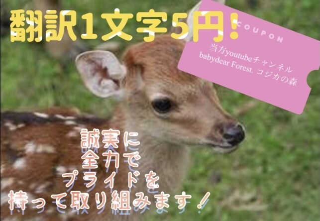 翻訳　英語⇄日本語　日本語⇄英語　翻訳します 早く・丁寧に・プライドを持って最高の翻訳をいたします。 イメージ1