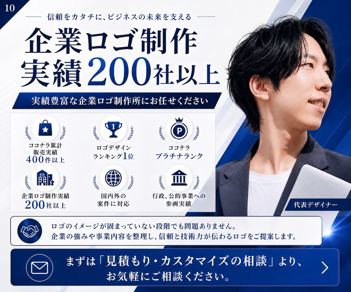 企業立ち上げ応援ロゴ名刺HPセット作成します 起業やリニューアルに最適なロゴ名刺HP3点セット イメージ9