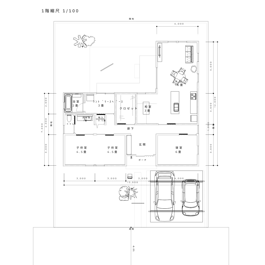 間取り図・平面図を専用ソフトで綺麗に書き起こします 線画もOK.スピード対応いたします！ イメージ5