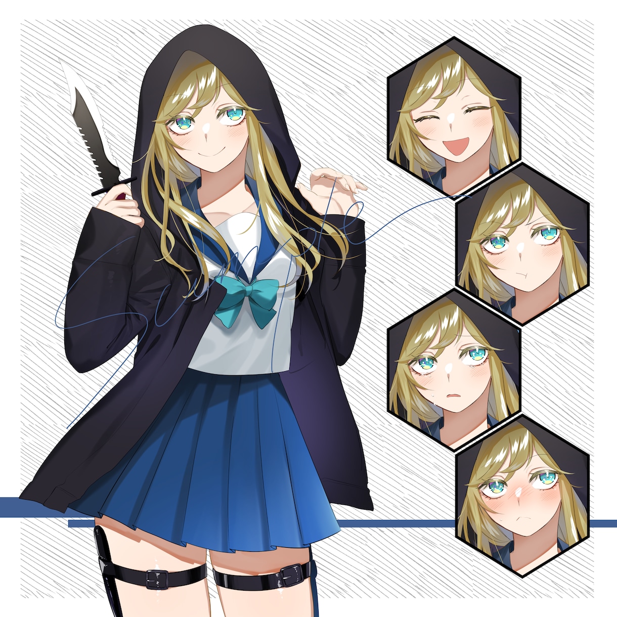 TRPG・ゲーム・立ち絵イラスト描きます 【最短翌日納品！】【かわいい～カッコいいまで！】 イメージ9
