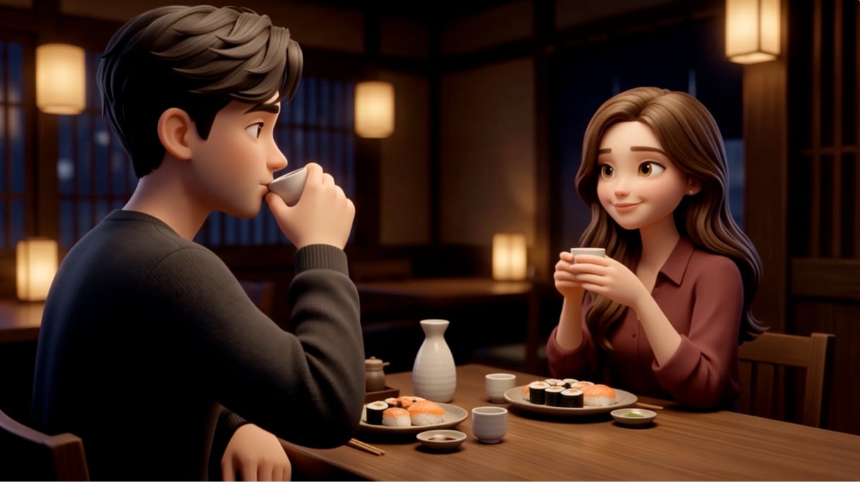 アニメーション風オープニングムービーを制作します まるで物語の主人公。ふたりの人生を、魔法のような映像に。 イメージ8