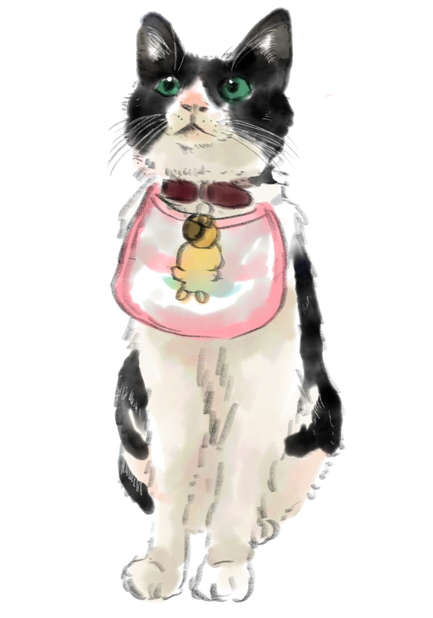 絵本風！ペットのイラスト描きます リアルタッチのかわいい絵本風に仕上げます♡ イメージ5