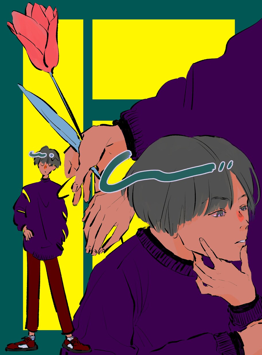 商用利用◎モダンな人物イラスト描きます お客様の満足度を第一に、心が惹かれるイラストを制作します！ イメージ3