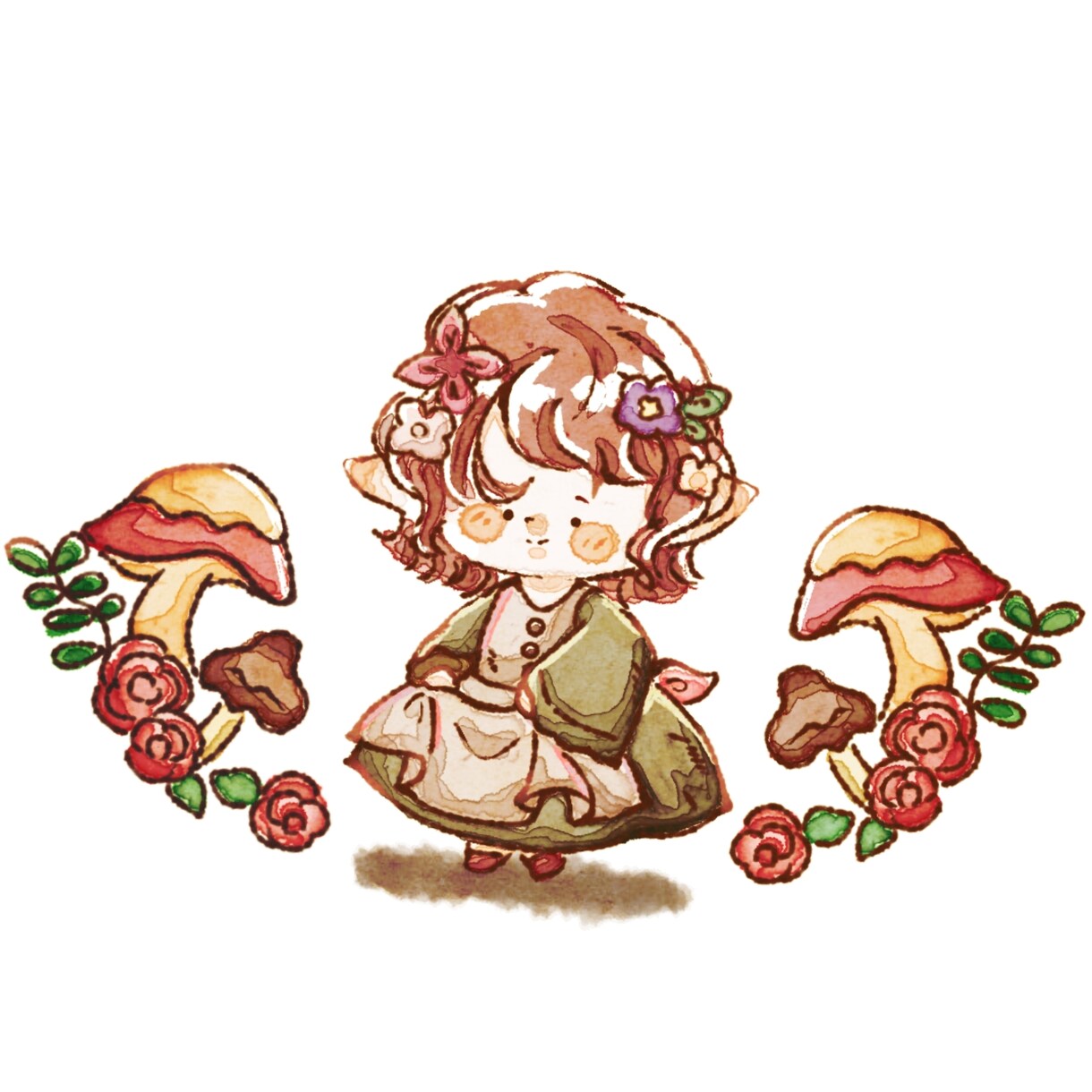 ゆるふわなイラスト描きます 最短即日で絵本のようなゆるいイラストお描きします イメージ4