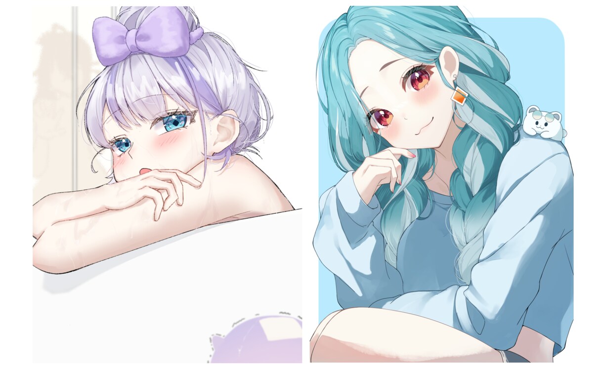 アイコン・1枚絵・立ち絵描きます 周年記念用、グッズ用、IRIAM用などにオススメです！ イメージ5