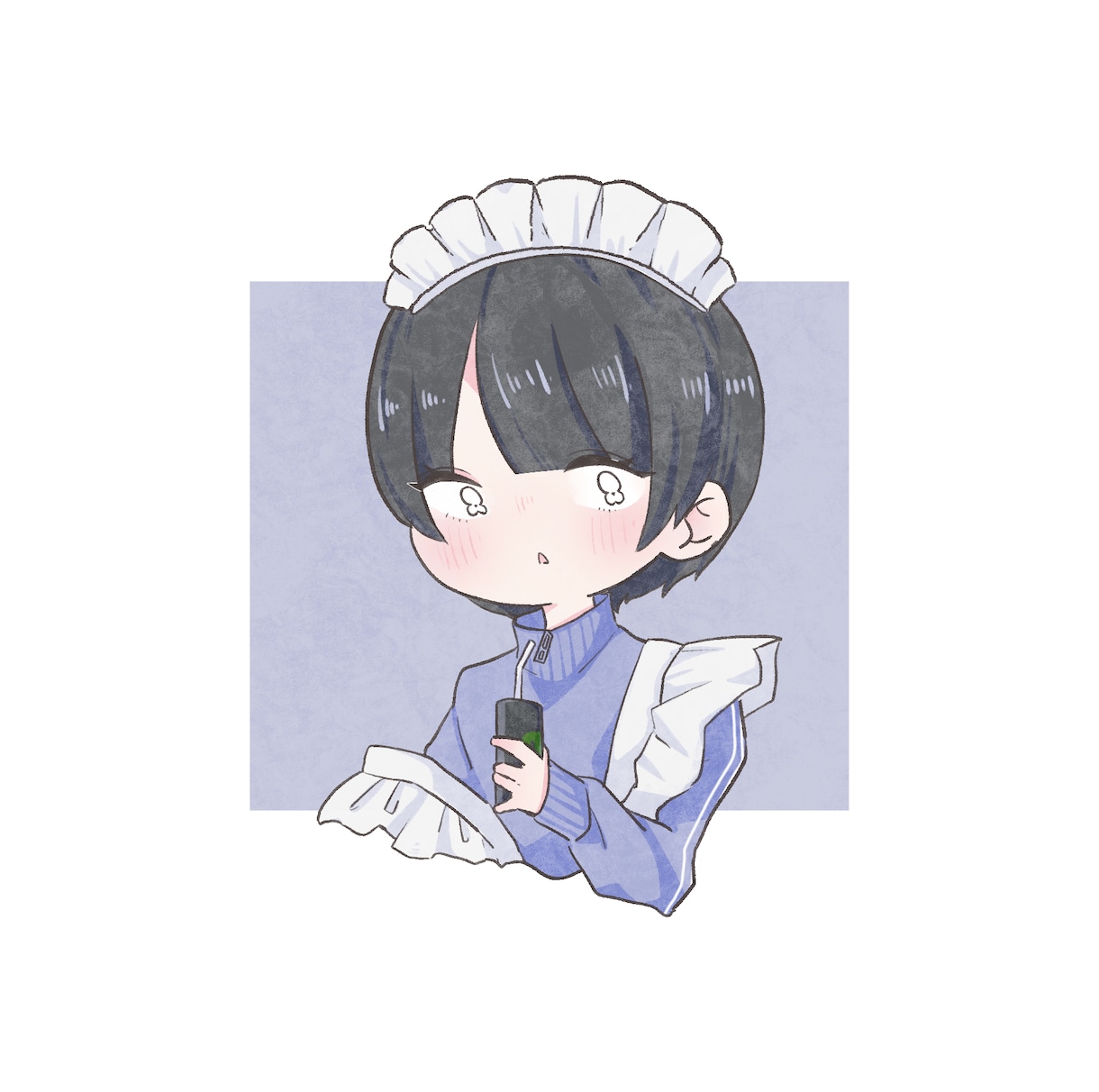 かわいいデジタルイラスト作成します うるうるお目目のかわいいイラストです イメージ2
