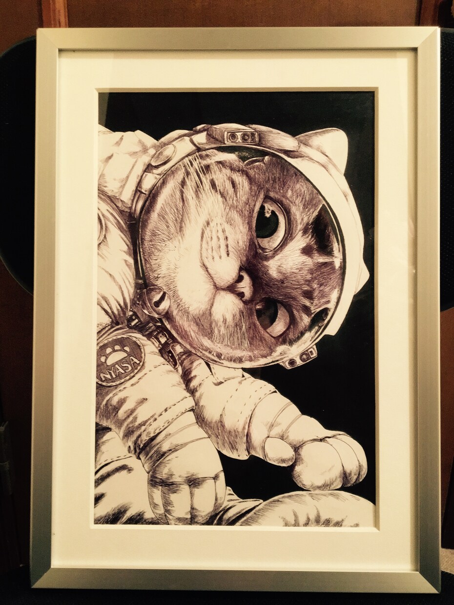 猫さんの似顔絵描いちゃいます あなたの猫さんへ愛を込めたプレゼントをご用意 イメージ6