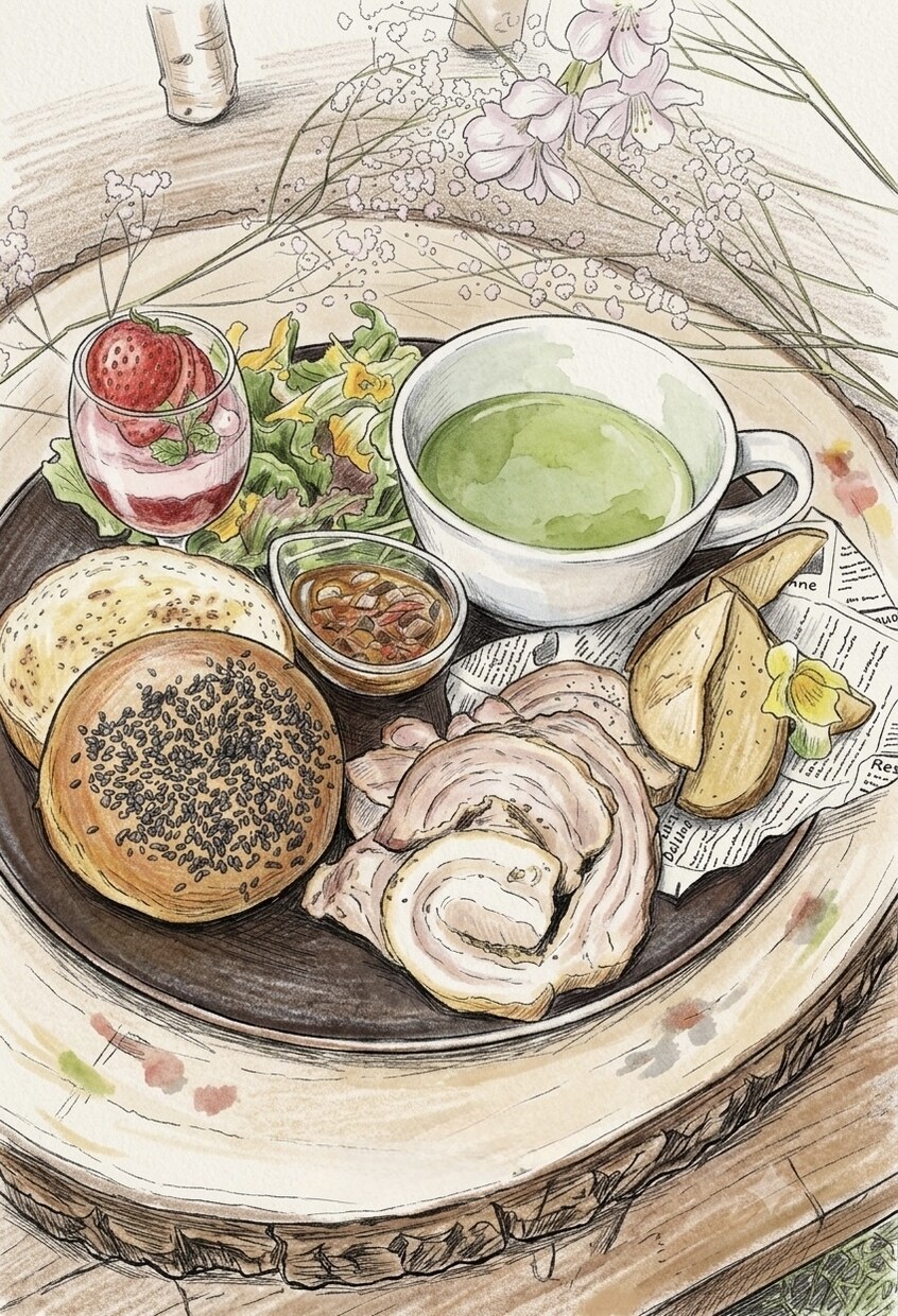 ワンプレートで心もお腹も満たされメニュー提供します ワンプレートメニューで差をつける料理考案が得意です！ イメージ3