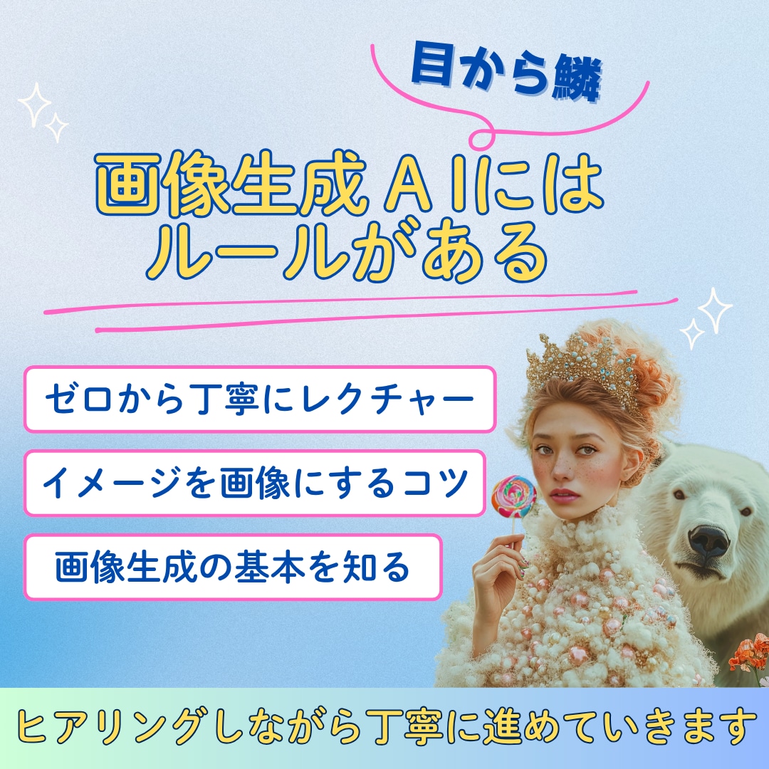 初心者必見！Midjouerneyの使い方教えます もう悩まない！欲しい画像を確実に作る方法を伝授します イメージ2