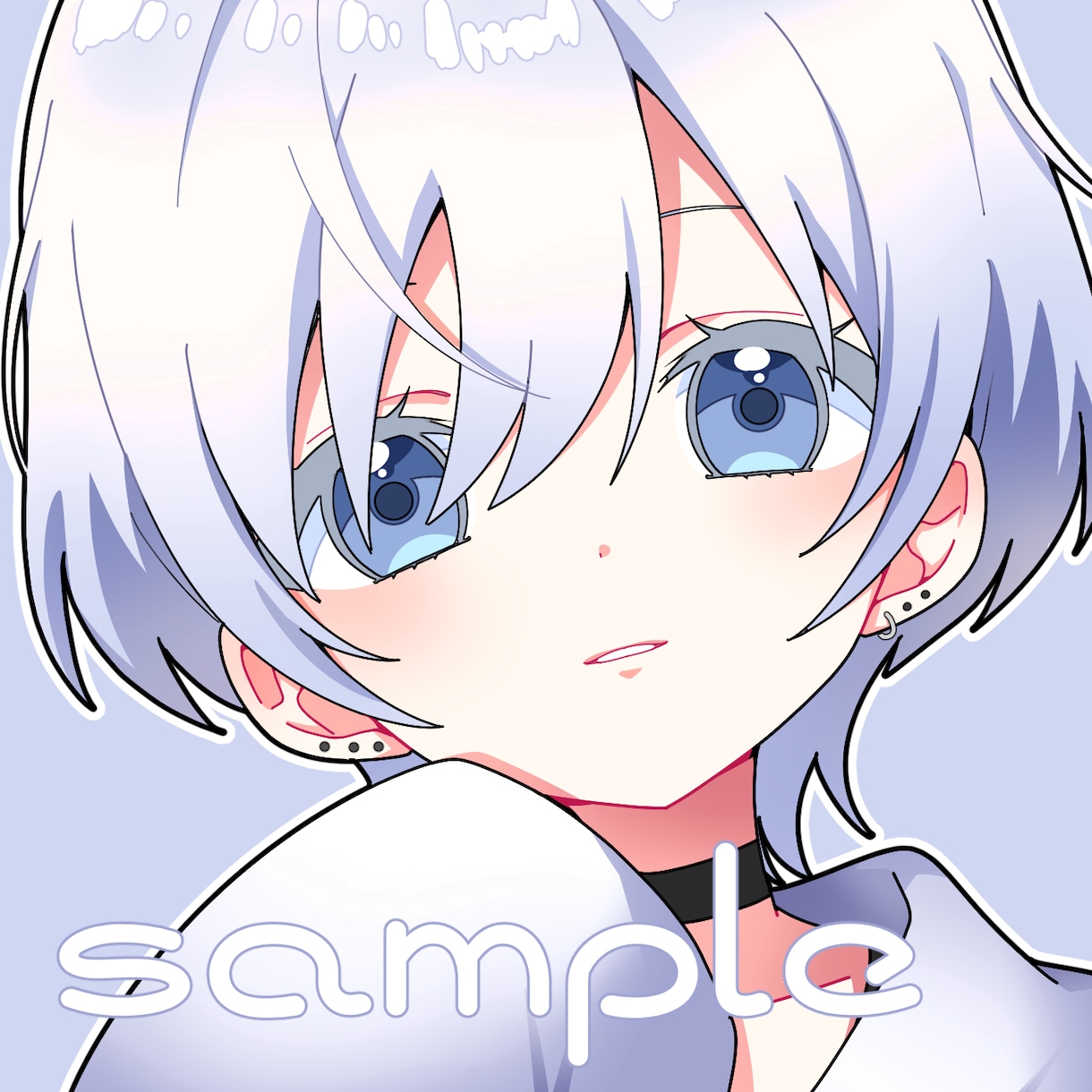 SNS用アイコンお描きします ★目を引くような可愛い系のアイコンイラストを制作します★ イメージ3