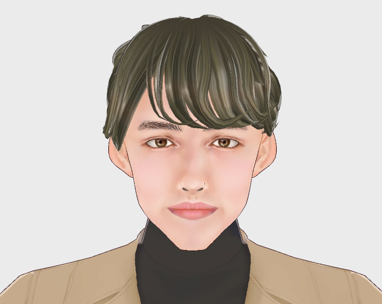 vroidの頭部だけ制作致します vroidの顔だけ作ってほしい！体や服は大丈夫な方向け。 イメージ1