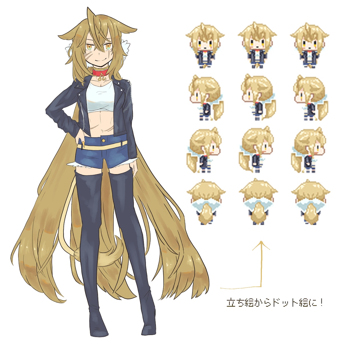 ドットイラスト制作します RPGツクールの歩行グラや様々なアイコンに イメージ2