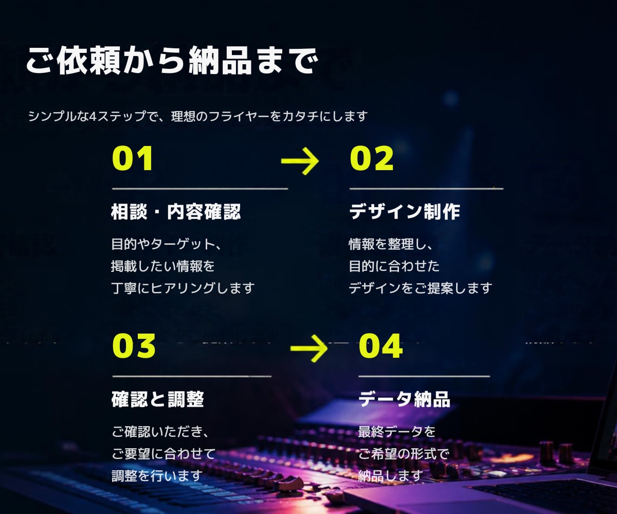 イベント・ライブのフライヤーを制作します ライブやフェスの熱量が伝わる告知デザイン イメージ7