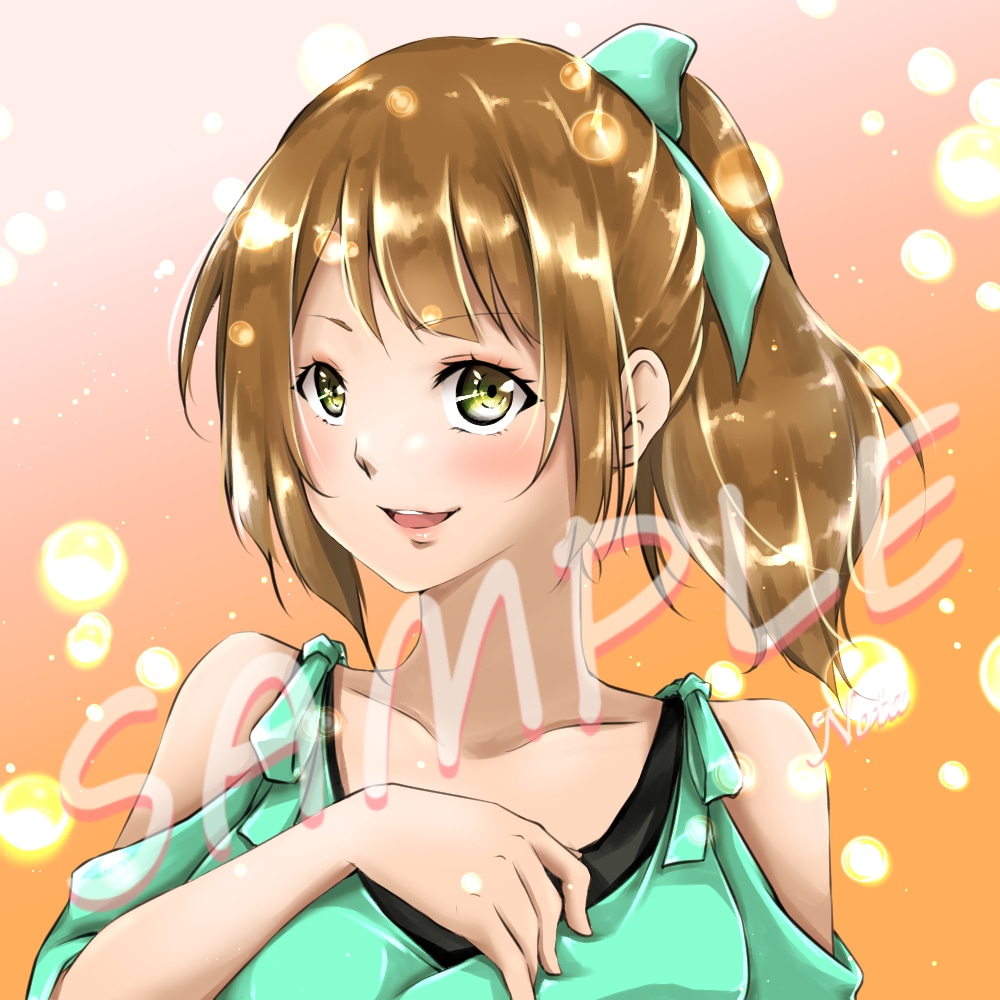 ツヤのある綺麗系のイラストお描き致します SNS用のアイコン制作等承ります イメージ2