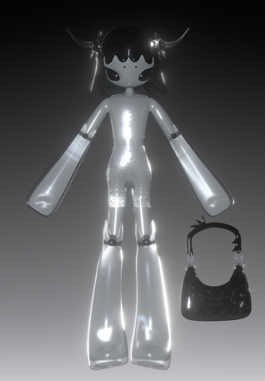 y2kテイストのデザイン・アートワーク作ります .*･ﾟ　Y2K  × 3D Art Design.*･ﾟ イメージ2