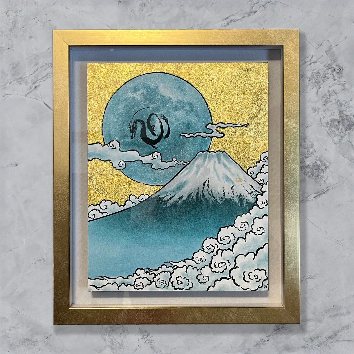 世界に一枚だけの、和風絵画をお届けします 完全一点物｜制作風景をYouTubeで公開希望の方も歓迎！ イメージ1